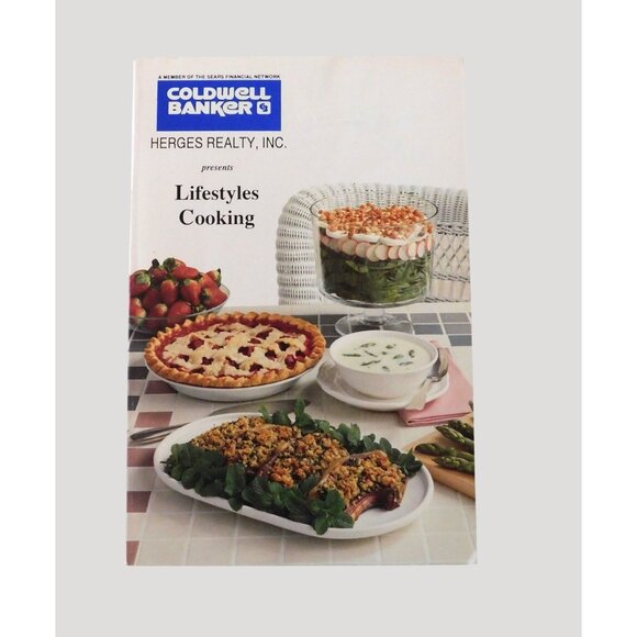 Lifestyles Cooking Volume 1 Recipe Book Coldwell Banker Herges Realty Paperback - Picture 1 of 4